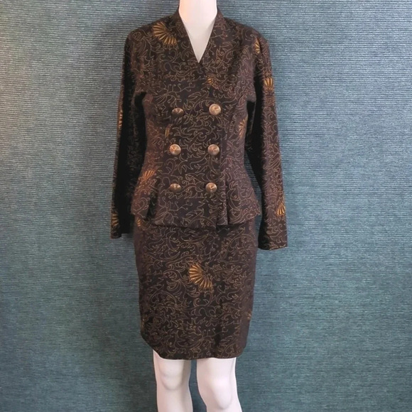 Vintage Capezio 2 Piece Skirt Suit, Rare, Rare, Rare! Made In The U.S.A. - Picture 3 of 17